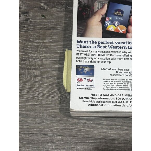 AAA Arkansas Kansas Missouri Oklahoma Travel Guide Road Map Tourbook 2013 - Picture 5 of 5